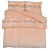 vidaXL Bettw&auml;sche-Set Rosa 225x220 cm Baumwolle