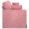 vidaXL Sofa Rosa 228 x 78 x 80 cm Samt