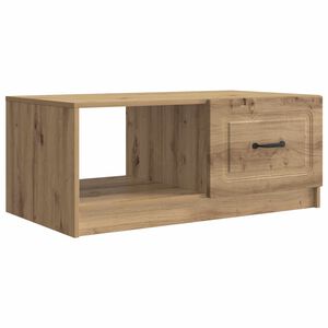 vidaXL Couchtisch Artisan-Eiche 90 x 50 x 37 cm Holzwerkstoff