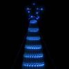 vidaXL LED Weihnachtsbaum 688 LEDs Blau 300 cm