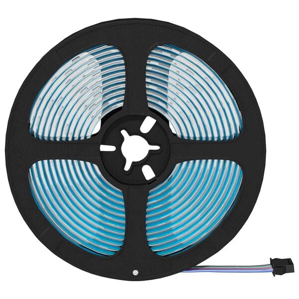 vidaXL LED Streifen 2 pcs Schwarz und Transparent 4700 mm