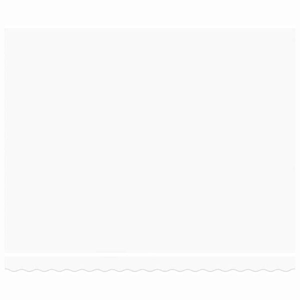 vidaXL Einziehbare Markise Wei&szlig; 400 x 300 cm Polyester und Metall