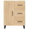 vidaXL Highboard Sonoma-Eiche 69,5x34x180 cm Holzwerkstoff