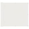 vidaXL Balkonsichtschutz Wei&szlig; 100 x 300 cm Oxford-Stoff