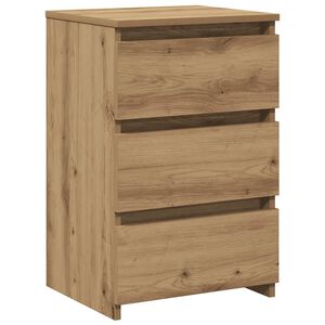 vidaXL Nachttisch Artisan-Eiche 40x35x62,5 cm Holzwerkstoff