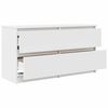 vidaXL TV-Schrank Wei&szlig; 100x35x54 cm Holzwerkstoff