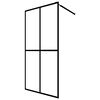 vidaXL Duschwand f&uuml;r Walk-in Dusche Mattes Sicherheitsglas 118x190 cm