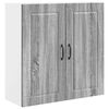 vidaXL Wandschrank PORTO Graues Sonoma 80 x 31 x 80 cm Holzwerkstoff