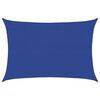 vidaXL Sonnensegel 160 g/m&sup2; Rechteckig Blau 4x5 m HDPE