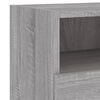 vidaXL TV-Wandschrank Grau Sonoma 60x30x30 cm Holzwerkstoff