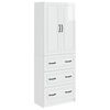 vidaXL Schrankset 2 stk. 66 x 34,5 x 87 cm Holzwerkstoff