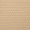 vidaXL Aufbewahrungskörbe 2 Stk. Beige und Weiß Ø24x18 cm Baumwolle