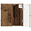 vidaXL Dartboard Schrank BREDA Altholz 52,5 x 10,5 x 53,5 cm