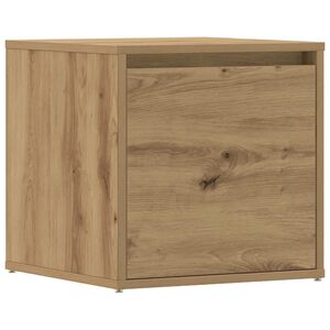 vidaXL Schubladenbox Artisan Eichen-Optik 40,5x40x40 cm Holzwerkstoff