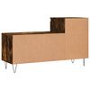 vidaXL Schuhregal Räuchereiche 102x36x60 cm Holzwerkstoff