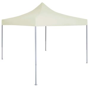 vidaXL Party-Zelt 291 x 291 x 315 cm Creme Oxford-Stoff