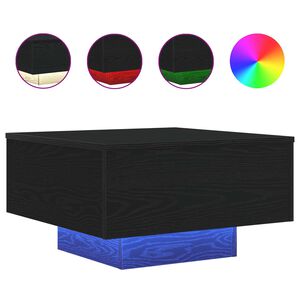 vidaXL Schwarz Eichen-Optik 55 x 55 x 31 cm Holzwerkstoff