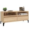 vidaXL TV-Schrank Sonoma-Eiche 100x34,5x44,5 cm Holzwerkstoff
