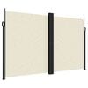 vidaXL Seitenmarkise Ausziehbar Creme 200x600 cm