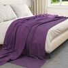 vidaXL Wohndecken 6 pcs Lila 240 x 220 cm Fleece