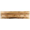 vidaXL Tischplatte mit Baumkante 160x40x2,5 cm Raues Mango Massivholz