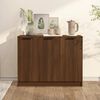 vidaXL Sideboard Braun Eichen-Optik 90,5x30x70 cm Holzwerkstoff