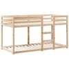 vidaXL Etagenbett mit Dach 80x200 cm Massivholz Kiefer
