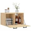 vidaXL Wandschrank Sonoma-Eiche 60x36,5x35 cm Holzwerkstoff