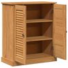 vidaXL Badezimmerschrank VIGO Braun und Honigbraun 68 x 34 x 80 cm