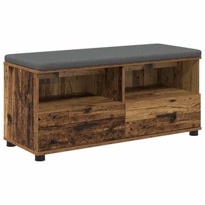 vidaXL Flurbank Altholz 100 x 38 x 46 cm