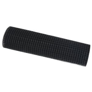 vidaXL Geschweißter Drahtzaun Grau 0,6 x 10 m Stahl