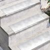 vidaXL Treppe Tritt Rechtwinklig 10 pcs Silber 60 x 18 cm Aluminium