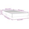 vidaXL Boxspringbett ohne Matratze Rosa 100x210 cm Samt