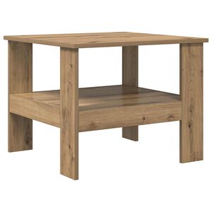 vidaXL Couchtisch Artisan-Eiche 57 x 55 x 45 cm Holzwerkstoff