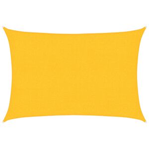 vidaXL Sonnensegel 160 g/m&sup2; Rechteckig Gelb 2x2,5 m HDPE