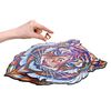 UNIDRAGON 273-tlg. Holzpuzzle Lovely Tiger King Size 30x38 cm