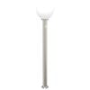 vidaXL Pollerleuchte mit Sensor 120 cm Edelstahl IP44