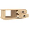 vidaXL Couchtisch Sonoma-Eiche 90x50x35 cm Holzwerkstoff