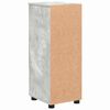 vidaXL Badezimmerschrank mit Schubladen Beton Grau 30 x 35 x 80 cm