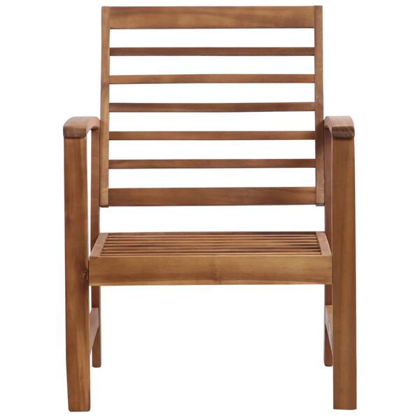 vidaXL Garten-Lounge-Set 4-tlg. Massivholz Akazie