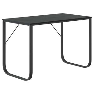 vidaXL Computertisch Schwarz 110x60x73 cm Holzwerkstoff