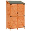 vidaXL Garten Shed Braun 106 x 56 x 176,5 cm Holzwerkstoff