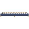 vidaXL Boxspringbettgestell Blau 140x200 cm Stoff