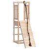 vidaXL Spielturm mit Kletterwand Massivholz Kiefer