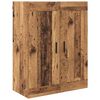 vidaXL Highboard mit Schubladen 2 pcs Altholz Holzwerkstoff