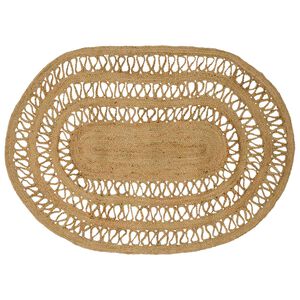 vidaXL Bereichsteppiche Natur 100 x 152 cm Jute