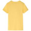 Kinder-T-Shirt Helles Ocker 104