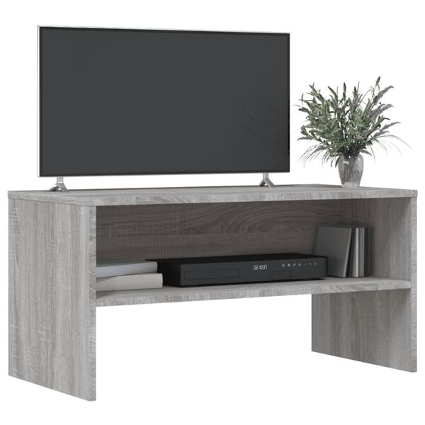 vidaXL TV-Schrank Grau Sonoma 80x40x40 cm Holzwerkstoff