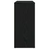 vidaXL Sideboard Schwarz Eichen-Optik 91x29,5x65 cm Holzwerkstoff