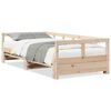 vidaXL Tagesbett ohne Matratze 90x190 cm Massivholz Kiefer